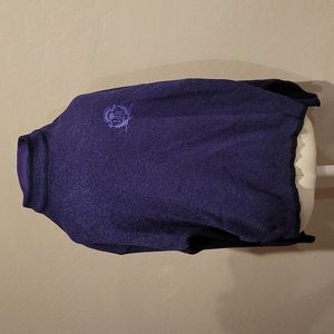 Vintage I.O.U Mock Sweater embroidered logo Hip Hop